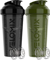 VELOMIX dos-pack 28oz, mezcla rápida de proteína; ideal para entrenamientos.