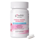 Vevoec Gynable: cápsulas probióticas para mujer, favorecen flora vaginal y equilibrio del pH.