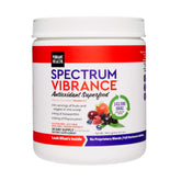 Vibrant Health Spectrum Vibrance, bote vertido, ayuda a empezar el día con antioxidantes.