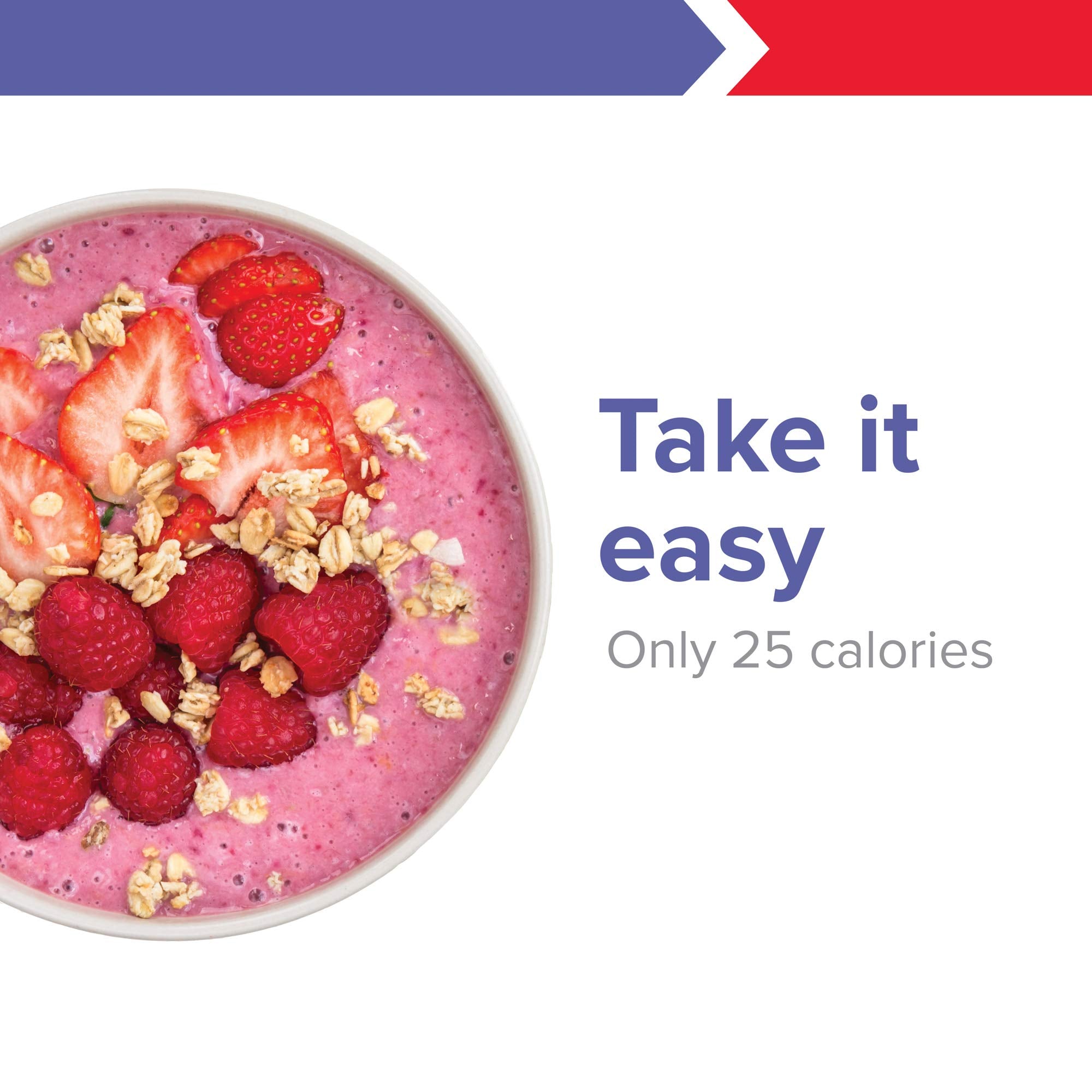 Vibrant Health Spectrum Vibrance, vaso con batido, experiencia lista para disfrutar.