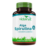 Vidanat Spirulina: tableta de energía diaria para apoyar el bienestar.