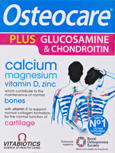 Vitabiotics Osteocare Joint, botella visible para apoyar la salud de las articulaciones.
