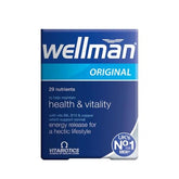 Vitabiotics Wellman Original: tabletas en bote para uso diario de hombres activos