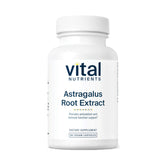 Vital Nutrients Astrágalo: extracto de raíz en cápsulas veganas de 300 mg para apoyo diario.