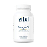 Vital Nutrients aceite de borraja 1000 mg, botella de cápsulas para la piel