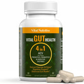 VITAL NUTRITIVE Vital Gut Health botella frontal, ideal para incorporar la toma diaria.