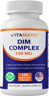 Vitamatic DIM cápsulas vegetales para apoyo diario