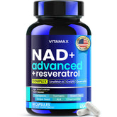 Vitmax NAD liposomal extra fuerza, energía diaria en una cápsula.