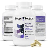SleepSupport: botella cerca del sueño para apoyo relajante antes de dormir