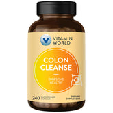 Vitamin World Colon Cleanse cápsulas para apoyo suave de limpieza intestinal
