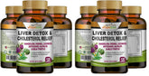 VITAMISAN desintoxicación hepática: botella de cápsulas para detox suave.
