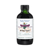 Vitanica Bitters Tonic: frasco de vidrio para apoyar la digestión tras las comidas.