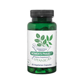 Vitanica Fase I, cápsulas veganas para apoyo premenstrual, visualización de la presentación del producto.