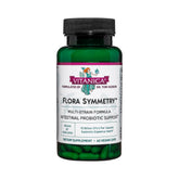 Vitanica Flora Symmetry, botella con 60 cápsulas para apoyo digestivo diario.