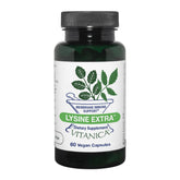 Vitanica Lisina Extra, botella de cápsulas para apoyo inmunológico con lisina.