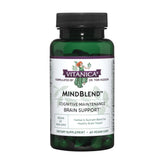 Vitanica MindBlend: cápsulas en botella, apoyo potencial para la función cerebral.