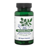 MindBlend de Vitanica cápsulas, vista frontal, posible apoyo a la concentración.