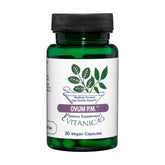 Vitanica Ovum P.M. en botella de cápsulas para uso nocturno, apoyo antioxidante.