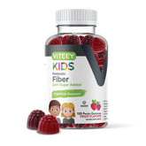 Gominolas prebióticas Viteey para niños en botella, apoyo digestivo suave.