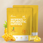Gominotas VivoNu sabor piña para mujeres, con beneficios para el equilibrio digestivo y vaginal.
