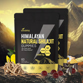 VivoNu gomitas Shilajit puro Himalayo con empaque visible para uso diario