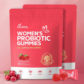 VivoNu Probiotics para mujeres: botella, favorece equilibrio digestivo