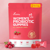 Gomitas VivoNu Viginal probióticas para balance intestinal y vaginal.
