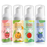 Pasta de dientes infantiles VOGSIG con espuma 360 para una limpieza completa.