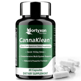 Vortyxon CannaKlean cápsulas detox natural para apoyo hepático y renal.
