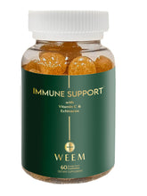 WEEM gomitas de inmunidad en frasco con vitamina C y zinc para apoyo diario