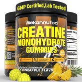 Gomitas Wekannufod con creatina en empaque práctico para entrenamientos
