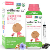 Wellements apoyo para estreñimiento en bebés, botella para uso diario.