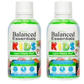 Wellgenix Balance Essentials para niños, pack de dos botellas, conveniencia diaria.