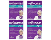 Wellwoman 70+ botellas con tabletas para apoyar la función cognitiva normal
