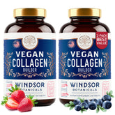 Windsor Botanicals tableta de colageno vegano para uso diario.