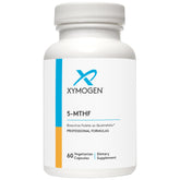 XYMOGEN 5-MTHF en frasco de cápsulas para apoyo a la metilación