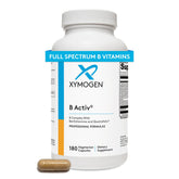 XYMOGEN B Complex cápsulas en botella para energía sostenida.