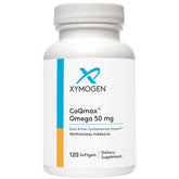XYMOGEN CoQmax Omega 50 mg: botella para uso diario y equilibrio cardiovascular