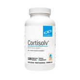 XYMOGEN Cortisolv, bote de cápsulas, apoyo diario de energía y bienestar.