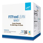 XYMOGEN FIT Lean Food Whey ofrece 21 g de proteína por porción para recuperación muscular.