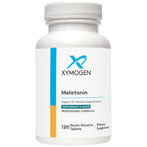 XYMOGEN Melatonina, pastillas de menta, disolución rápida en frente para descanso suave.