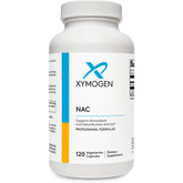 XYMOGEN NAC 1200 mg cápsulas en botella para uso diario.