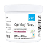 XYMOGEN OptiMag Neuro, frasco-mezcla-frambuesa, apoyo a la concentración.