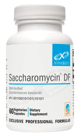 XYMOGEN Saccharomycin 10B cápsulas: apoyo digestivo diario sin lactosa.