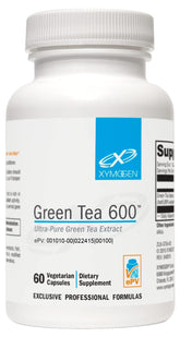 Botella de XYMOGEN Té Verde 600 ideal para apoyo diario del bienestar