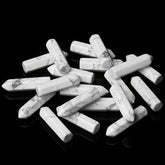 yatojuzi 20pc howlite piedras cristal naturales: fomento calma y claridad mental