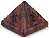 YATOJUZI ojo malo de obsidiana roja, protección para el escritorio.