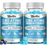 Gomitas YijunVee con creatina 8000mg en empaque práctico para entrenamientos.