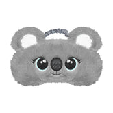 Mascarilla para dormir Ynaize koala gris en felpa suave para descansar en casa