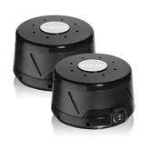 YOGASLEEP Dohm Classic negro, dos unidades, ideal para dormir mejor gracias al ruido blanco natural.